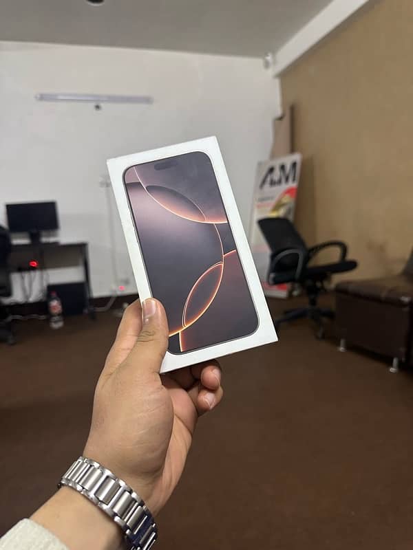 IPhone 16 pro max 256 gb jv box pack 2