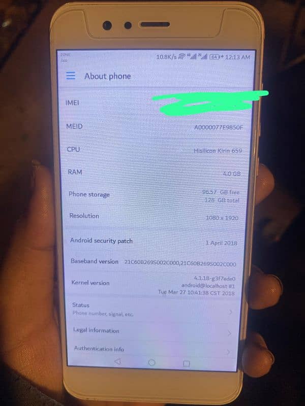 HUAWEI NOVA 2 PLUS 4/128 PTA URGENT SALE & EXCHANGE 5