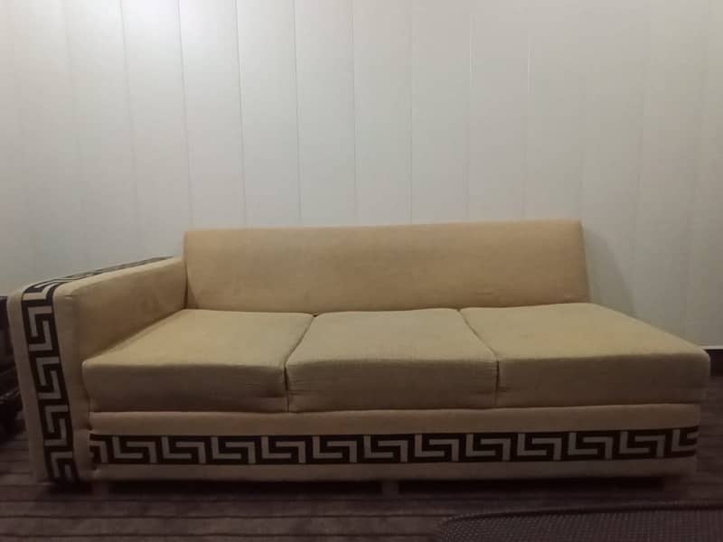 L Shape sofa 1