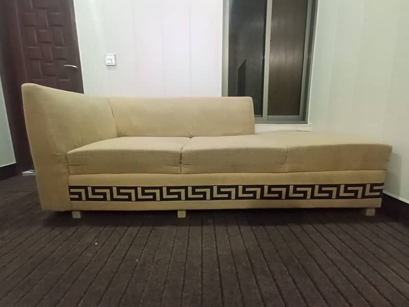 L Shape sofa 2