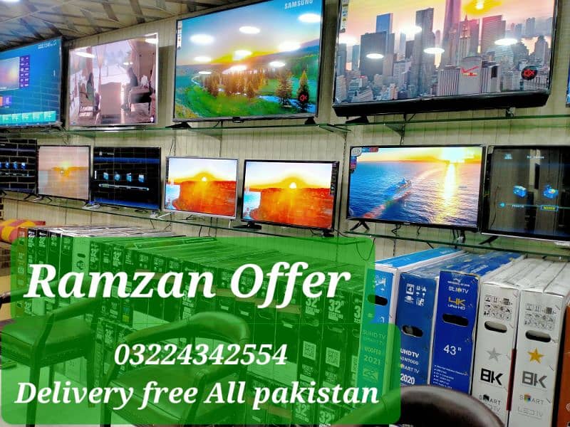 Ramzan offer samsung 32 inch led tv android smart 4k 03224342554 0