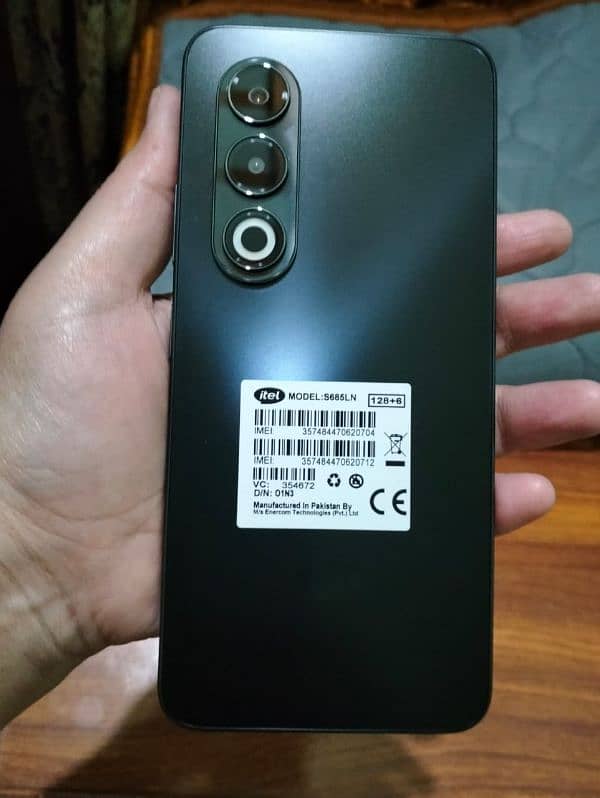 Itel S25 6/128 Gb Black Color Just Box Open Full Warranty 0