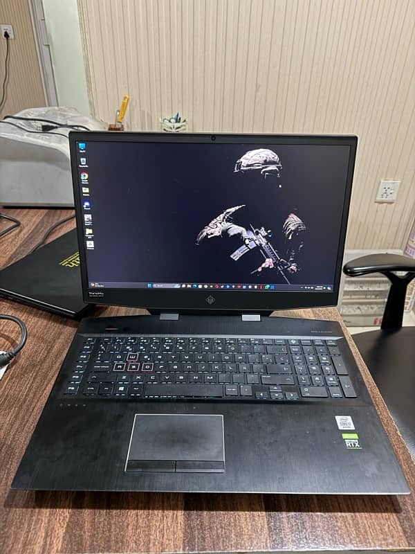 Omen 17, i7-10750H, RTX 2070 Super 8gb, 32 gbram,512gbnvme(negotiable) 7