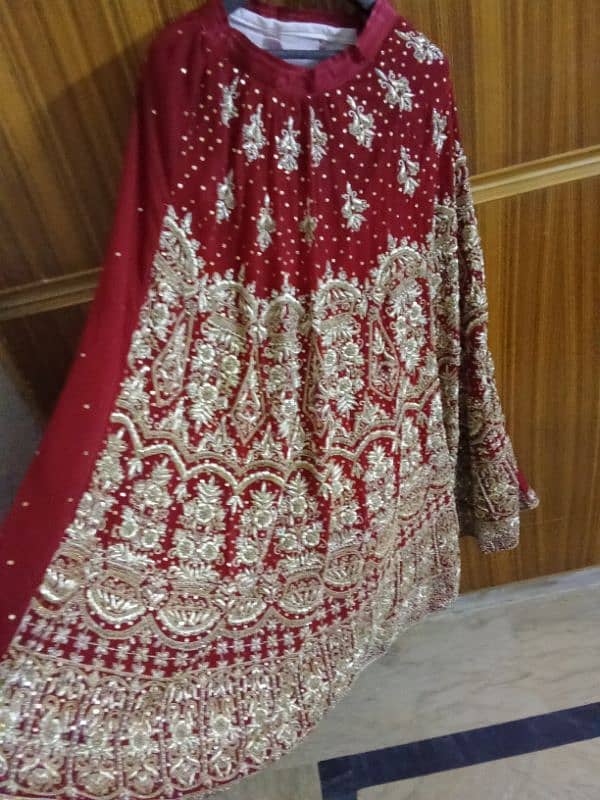 red bridal dress 3