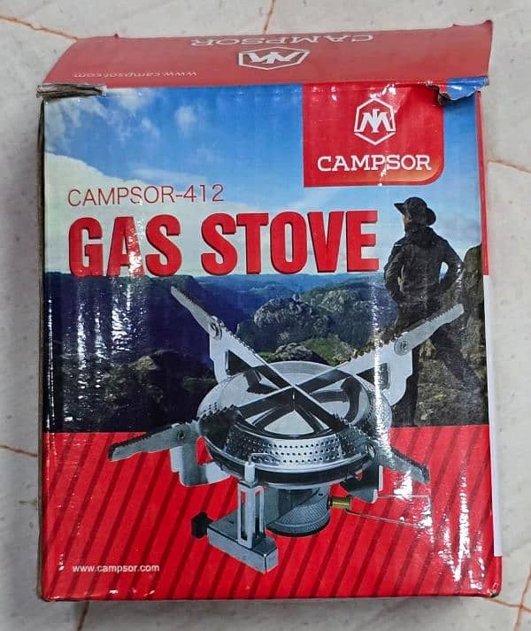 Camping gas stove 1