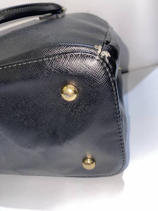 Prada Saffino Lux Black RARE 4