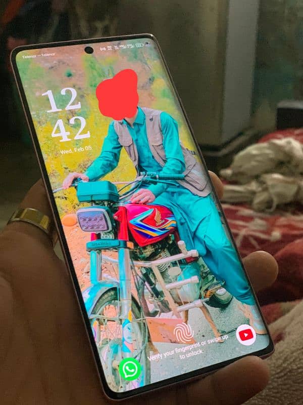 Infinix hot 50 pro plus lush condition 1