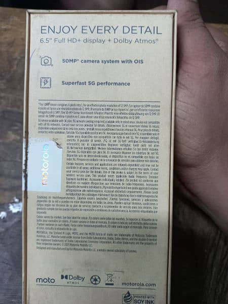 moto G54 8/256 bulk memory  fresh piece 5 month used only 4