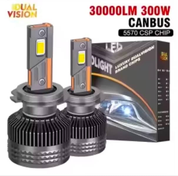 LED Canbus Car Headlight Super H11 30000LM 0