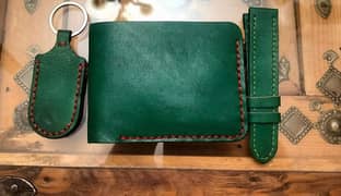 Handmade leather wallets for sale