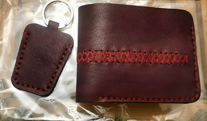 Handmade leather wallets for sale 3