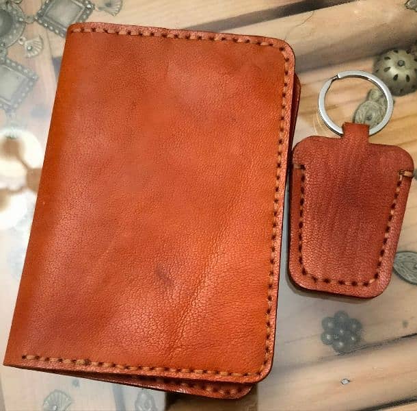 Handmade leather wallets for sale 5