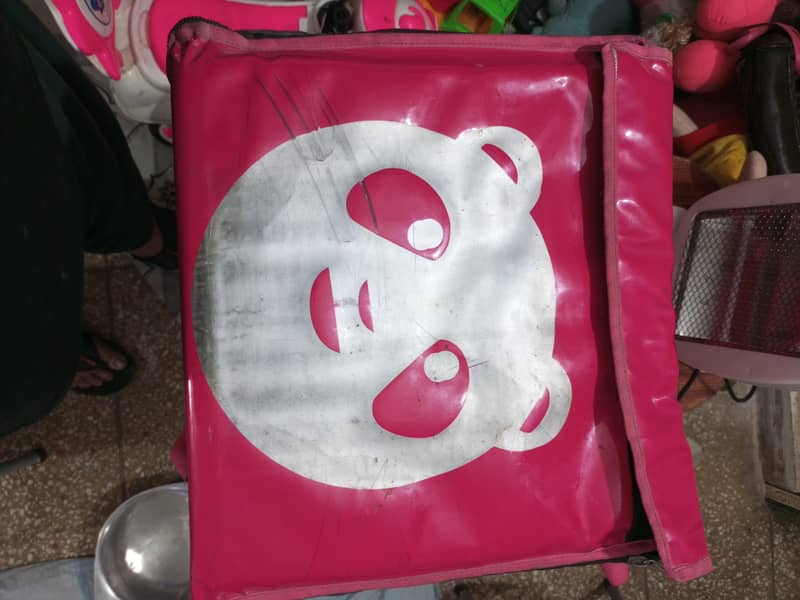 Food panda bag used 4