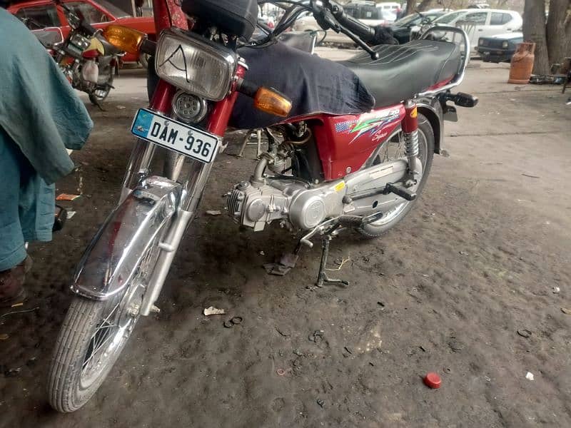 New Asia 70cc 2025 Islamabad 1st owner 0