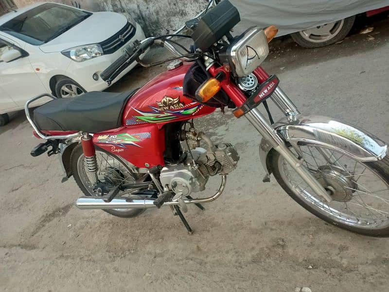 New Asia 70cc 2025 Islamabad 1st owner 3