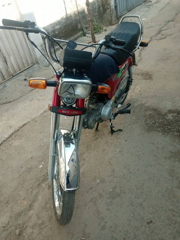 New Asia 70cc 2025 Islamabad 1st owner 7