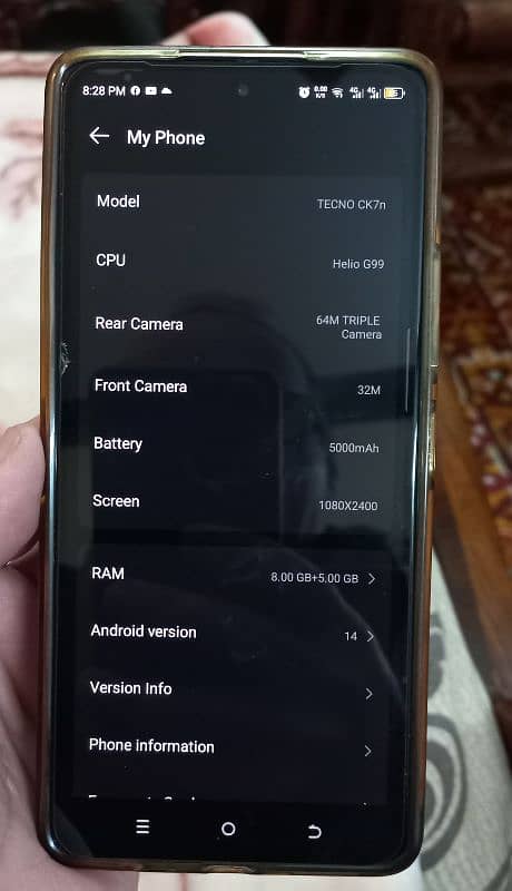 Tecno Camon 20Pro For Sell 8