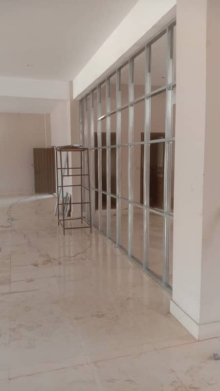 gypsum board cement board partition 4