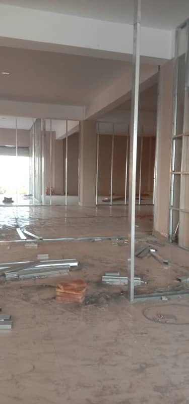 gypsum board cement board partition 6