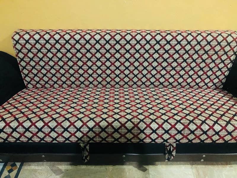 molty foam newly buy sofa cum bed with warranty of 10 years 0