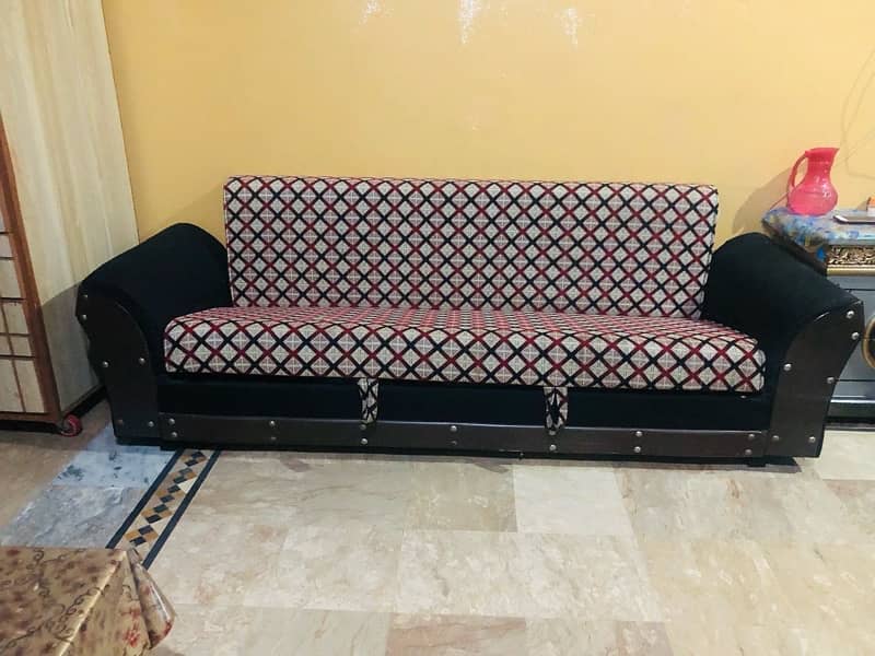 molty foam newly buy sofa cum bed with warranty of 10 years 1