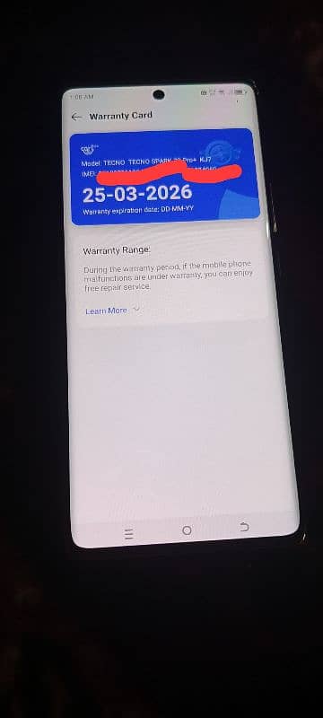 Spark 20 pro plus full warrty 6