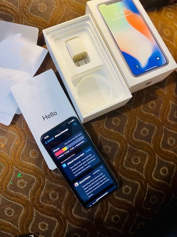 IPhone X 256GB PTA approved 0