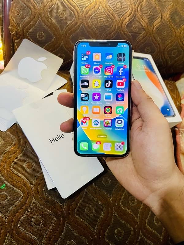 IPhone X 256GB PTA approved 5