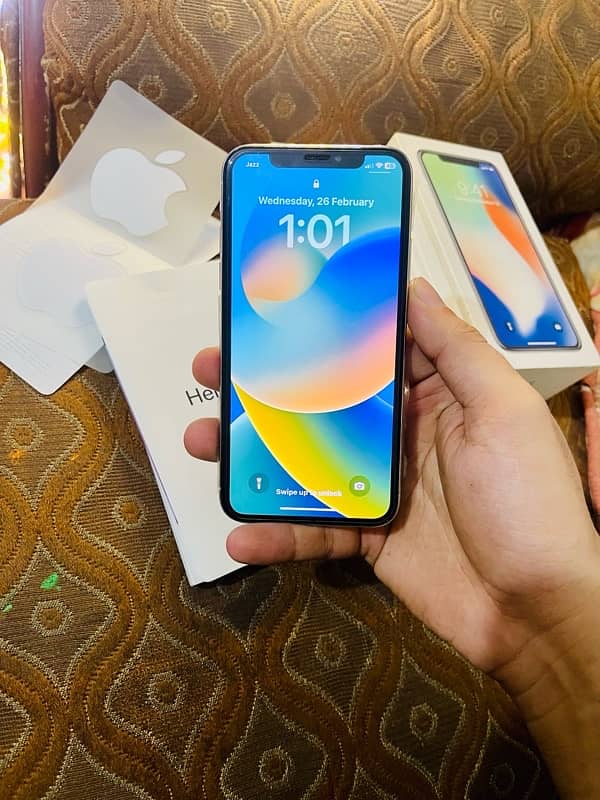 IPhone X 256GB PTA approved 9