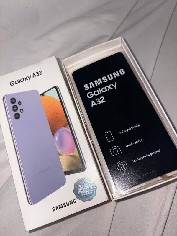 Samsung A32,  6\128gb good condition phone 1