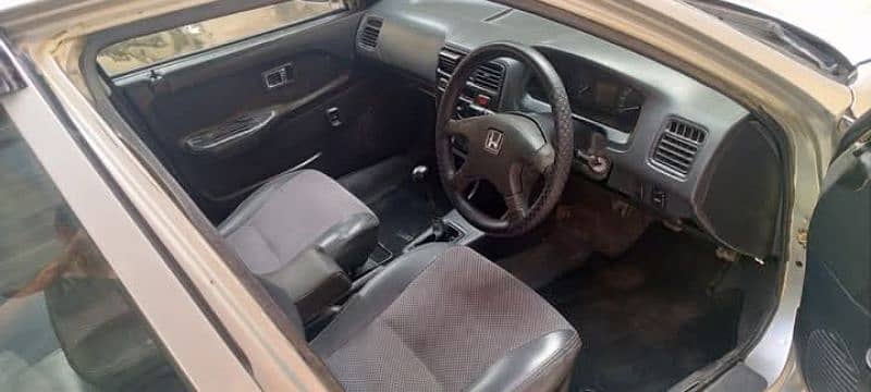 Honda CITY EXI 2000 Model Brand New Tyer aloyrim Dack Chilled AC On 4