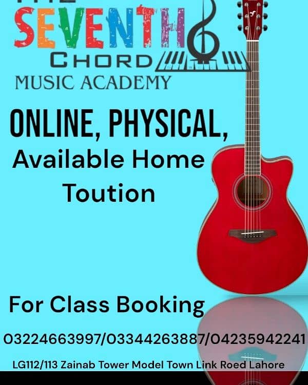 The Seventh Chord Music Academy Lahore. Music Teacher, Trainers, 3