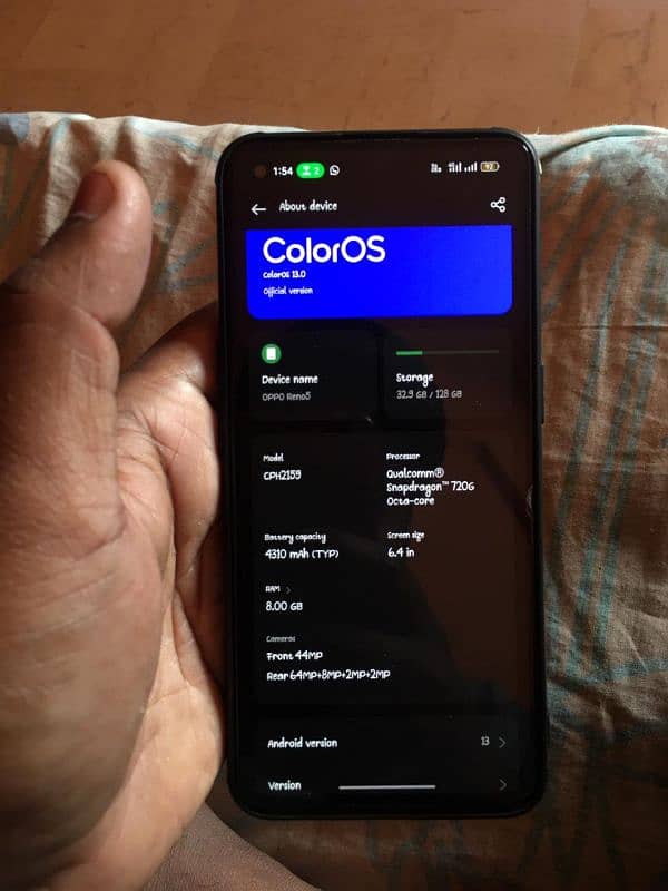 OPPO RENO 5 8/128 0