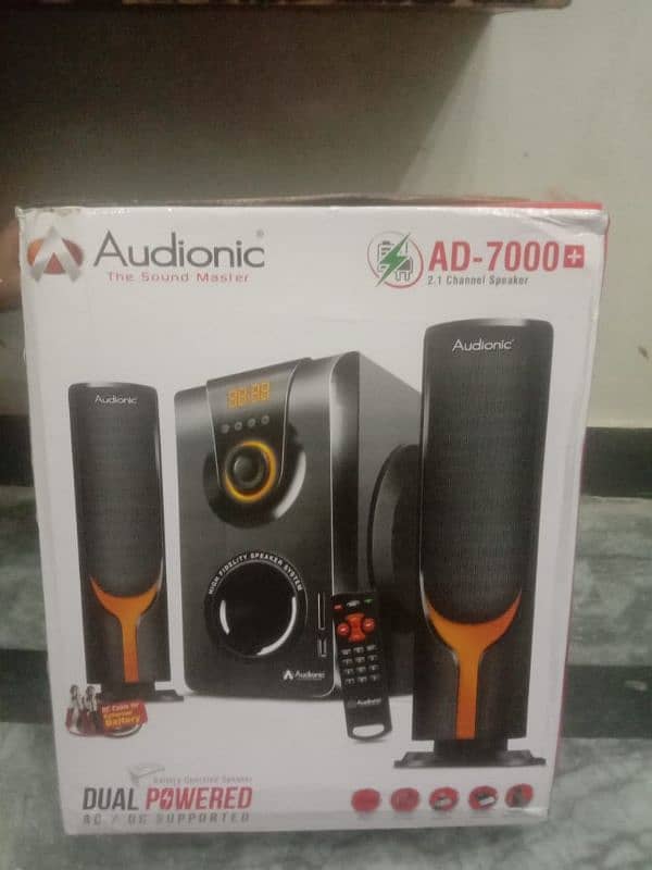 audionic speakers 7000 dual power urgently sale 1