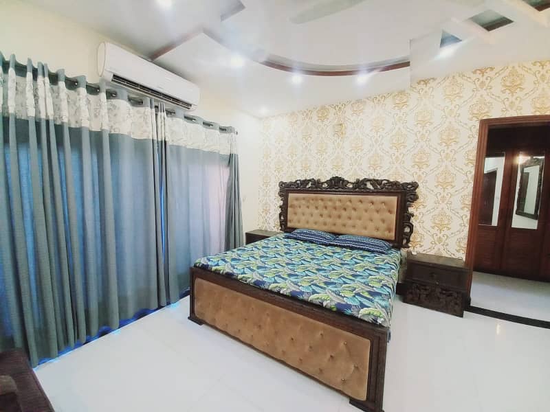 Corner luxury furnished Kanal house available for rent in phase 3 bahria town Rawalpindi. 17