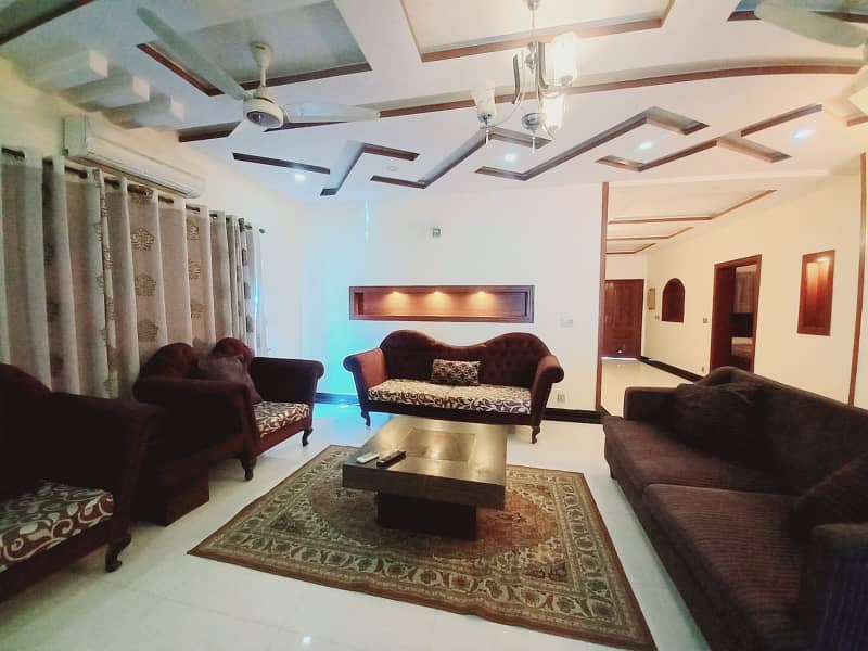 Corner luxury furnished Kanal house available for rent in phase 3 bahria town Rawalpindi. 24