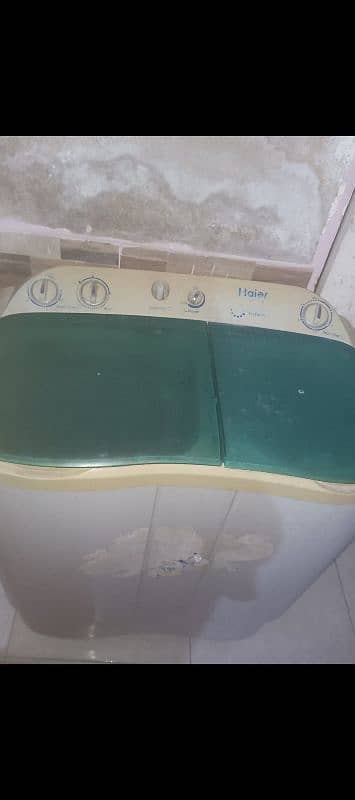 Haier washing machine urgent sale 1