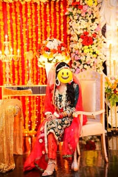 Mehndi bridal dress by Mohsin sons