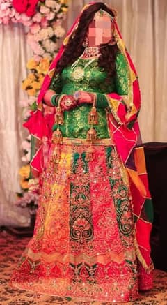 wedding mehndi dress