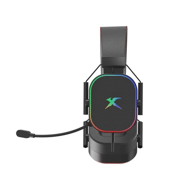 Xtrike Me Gh606 RGB Wired Gaming Headphone Adjustable Microphone 3