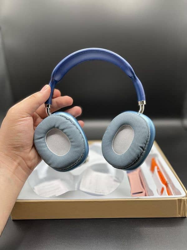 blue wireless with long lasting battery comfortable design 7