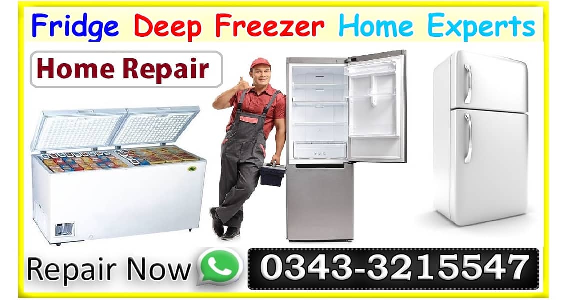 Fridge Expert Deep Freezer (Dawlance Haier Orient Pel) all Brands Work 0