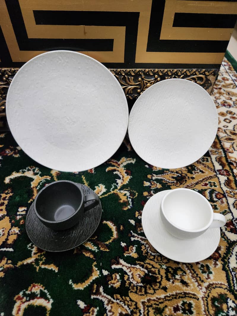 Tea Cup Set ,  plates and Glass 6