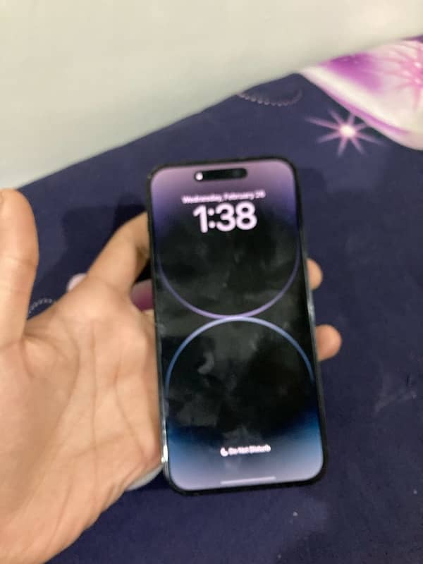 Iphone 14 pro mix non pta non active 256 gb with box cabal 1