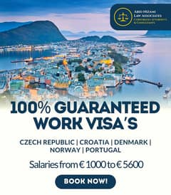 Europe Work Visa - Portugal | Denmark | Norway | Serbia