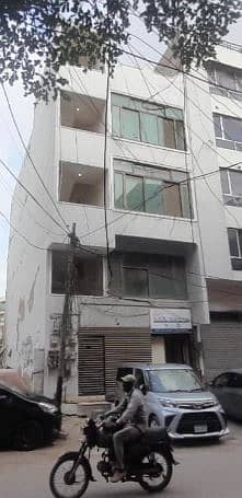 Prime DHA Phase 2 Commercial Building for Sale 100 Yards Ground + 3 Floors, Prime Location, Ample Parking, High Rental Income Potential Ideal Investment Opportunity