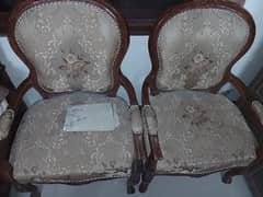 Sheesham Wood Fancy Stylish - Comfortable Chair Pairs