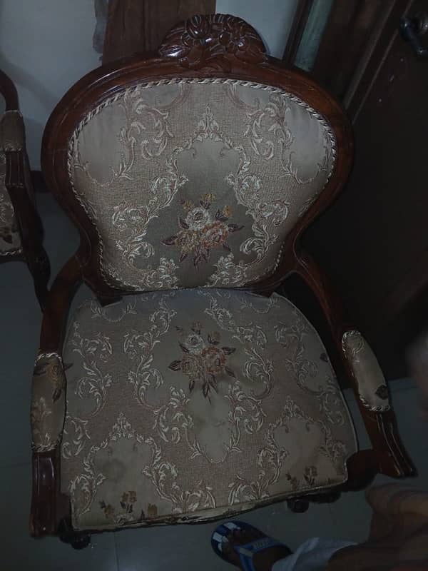 Sheesham Wood Fancy Stylish - Comfortable Chair Pairs 2