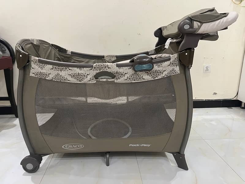 Graco Baby Cot &Pack ’n Play Silhouette Playard – Excellent Condition! 0