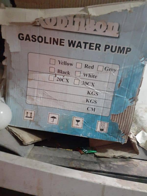 Gasoline water pump 2